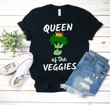 Load image into Gallery viewer, Queen of The Veggies - Ladies&#39; T-shirt