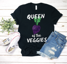 Load image into Gallery viewer, Queen of the Veggies - Ladies&#39; T-shirt