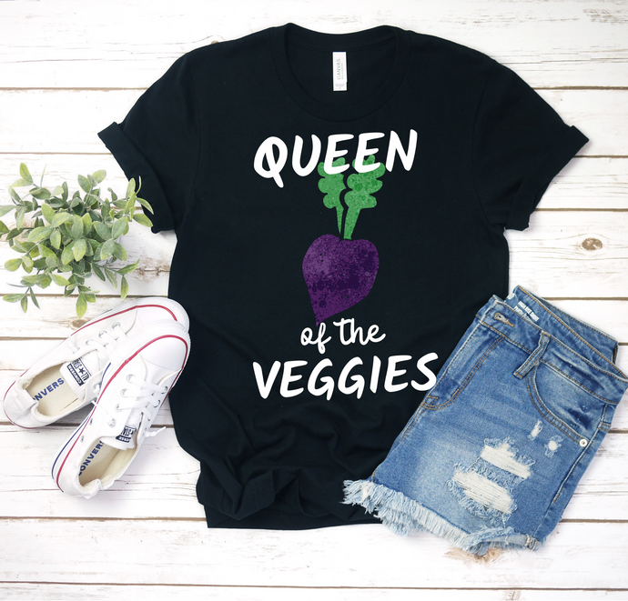 Queen of the Veggies - Ladies' T-shirt