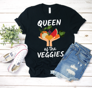 Queen of The Veggies - Ladies' T-shirt