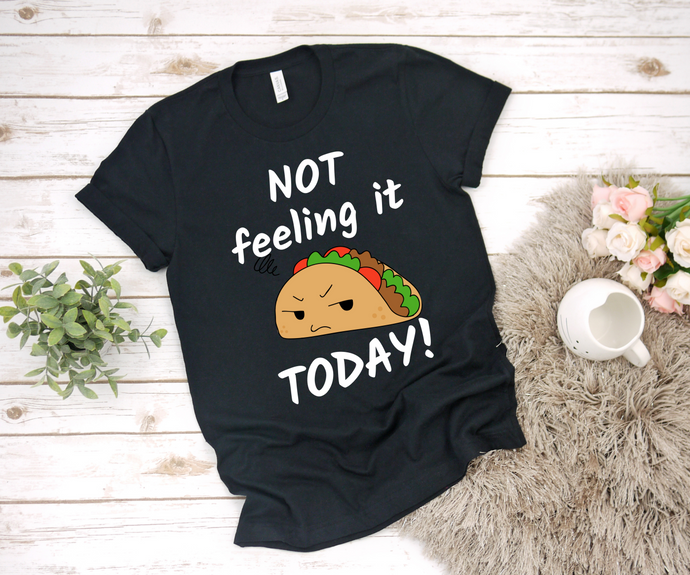 Not Feeling It Today Taco Shirt - Ladies' T-shirt