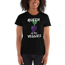 Load image into Gallery viewer, Queen of the Veggies - Ladies&#39; T-shirt